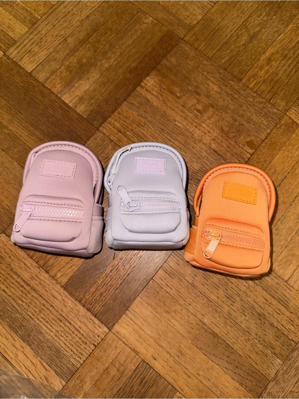Dagne Dover bundle of 3 Dakota backpack keychains